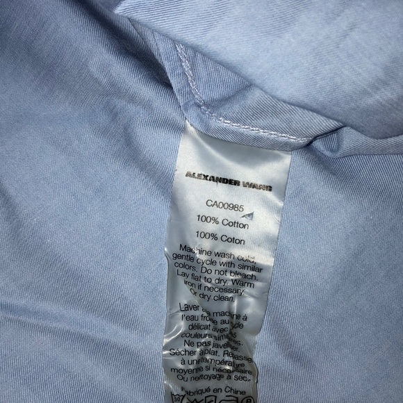 T Alaxender Wang Light denim dress, EUC, Size 4 - Picture 7 of 7